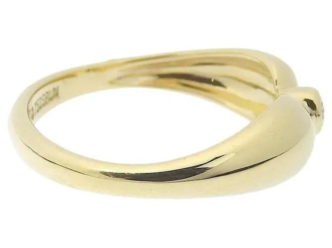 Anillo de diamante en oro amarillo de 18K Tiffany & Co. 