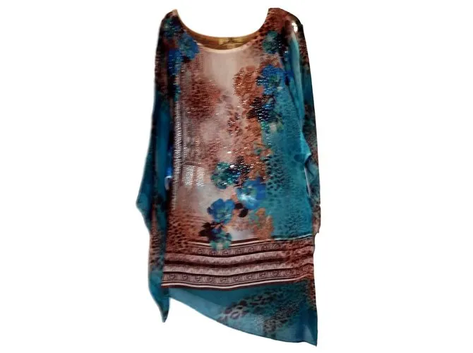 Autre Marque Vestido BOHOCHIC Multicolor 