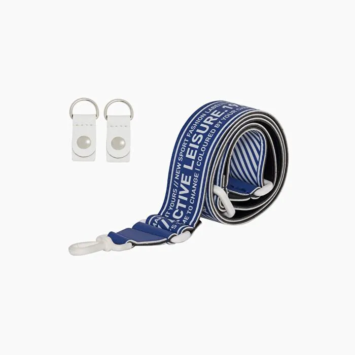 Bandolera bluette estampada athleisure