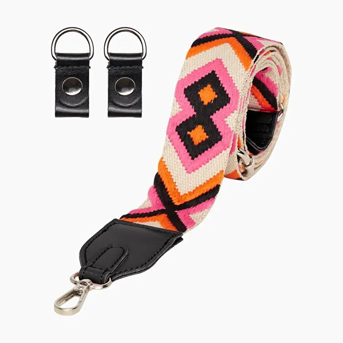 Bandolera rombo pink