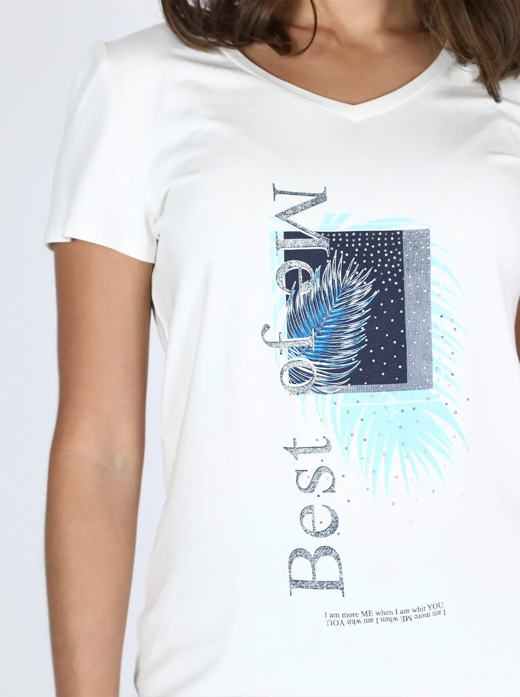 Blusa Escote V Dama Foleys 121266