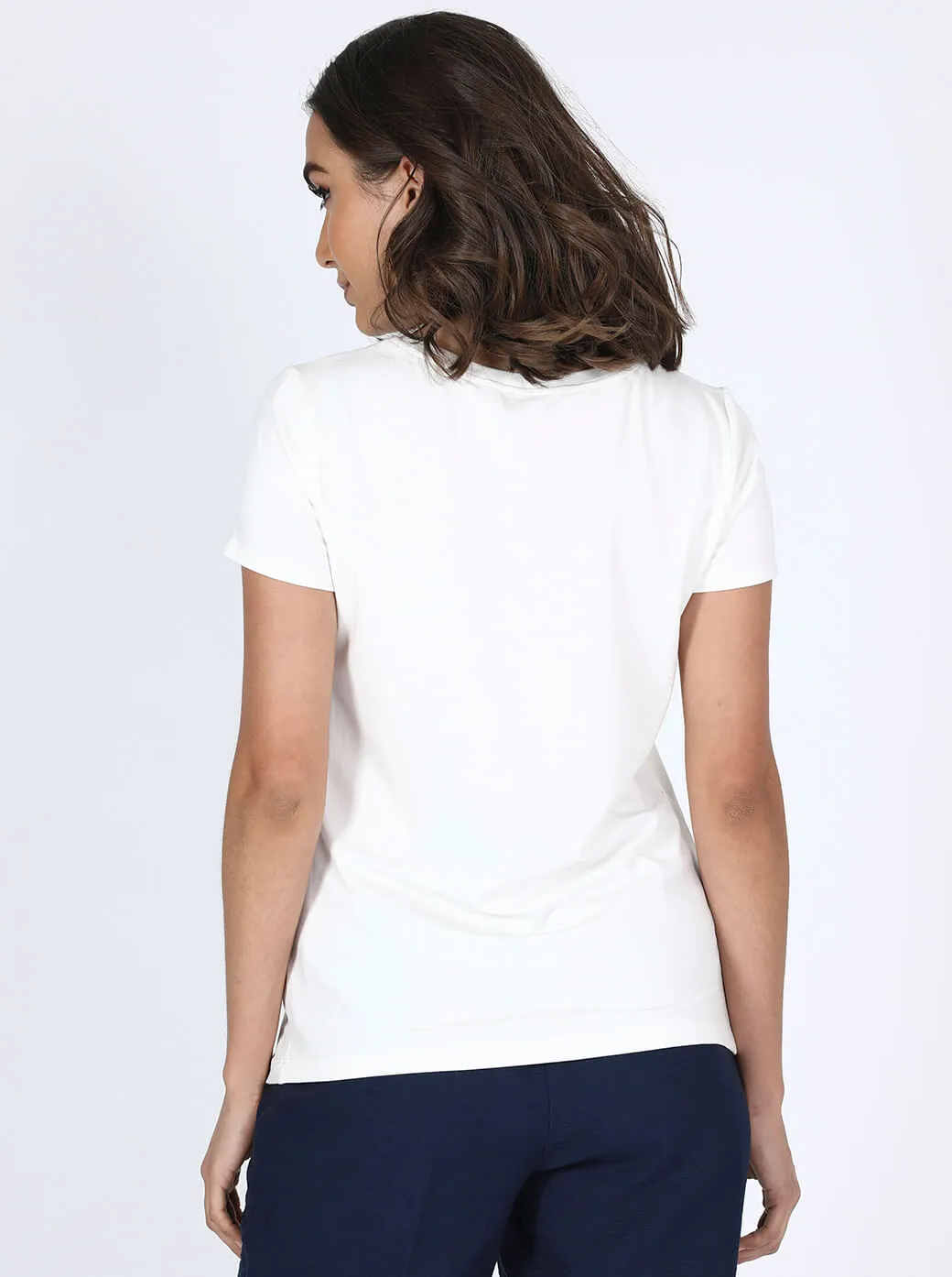 Blusa Escote V Dama Foleys 121266