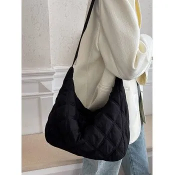 Bolso de hombro acolchado acolchado