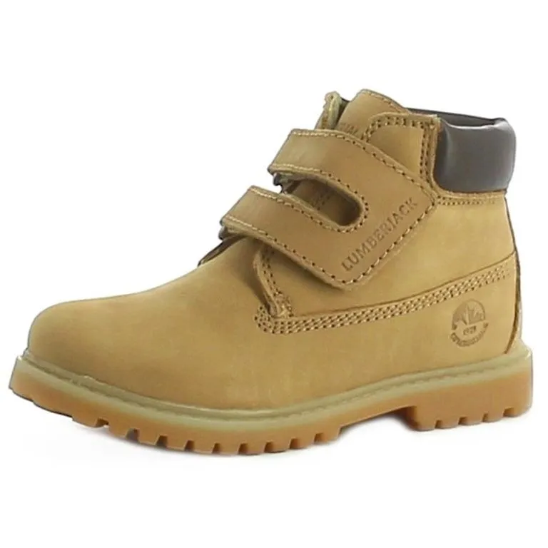 Botas De Piel Marrón De Niño Lumberjack 22356-20 (tallas De 20 A 28)