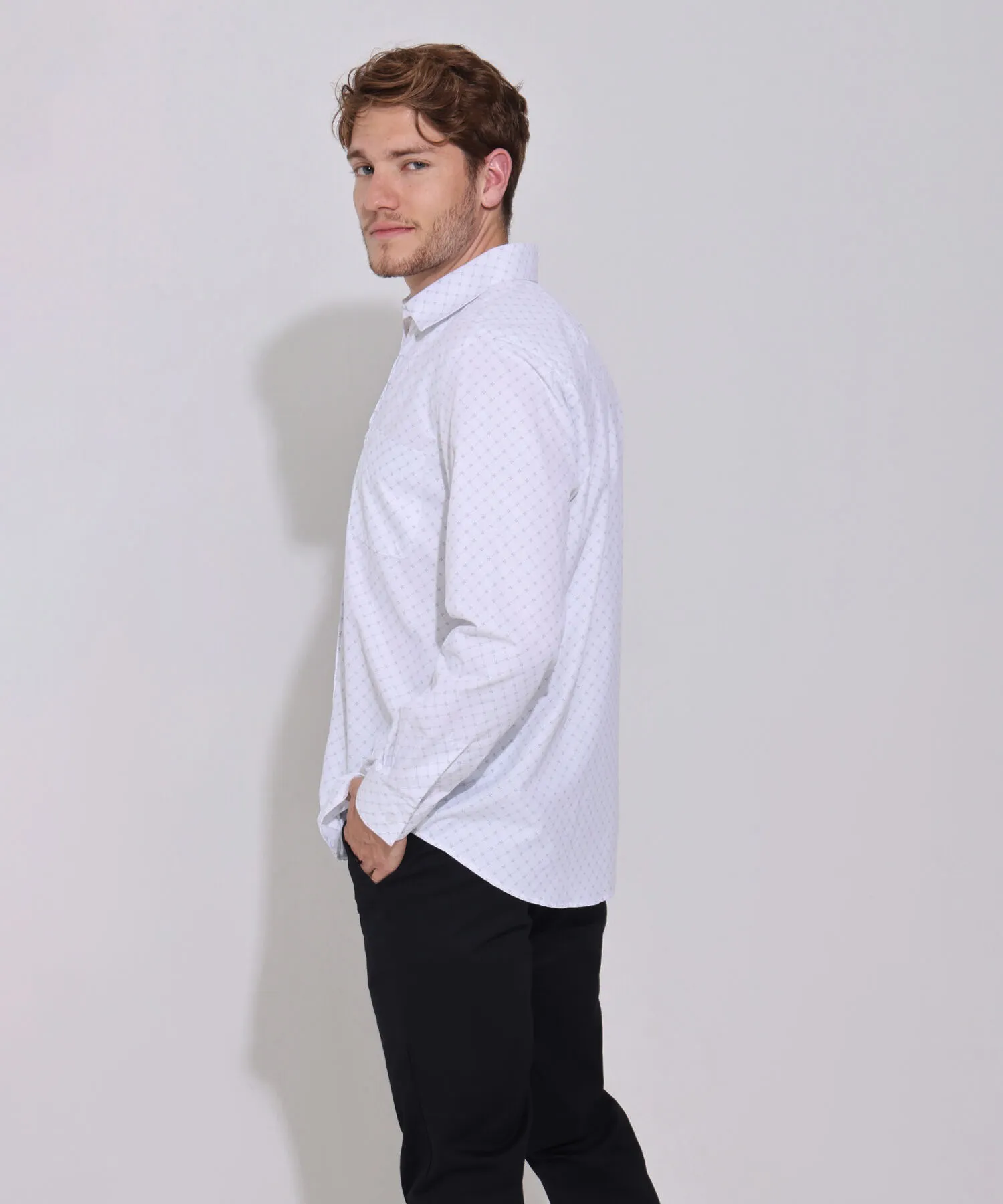 Camisa Básica Estampada-