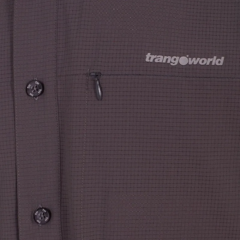 CAMISA TRANGOWORLD ESERA VN ANTRACITA