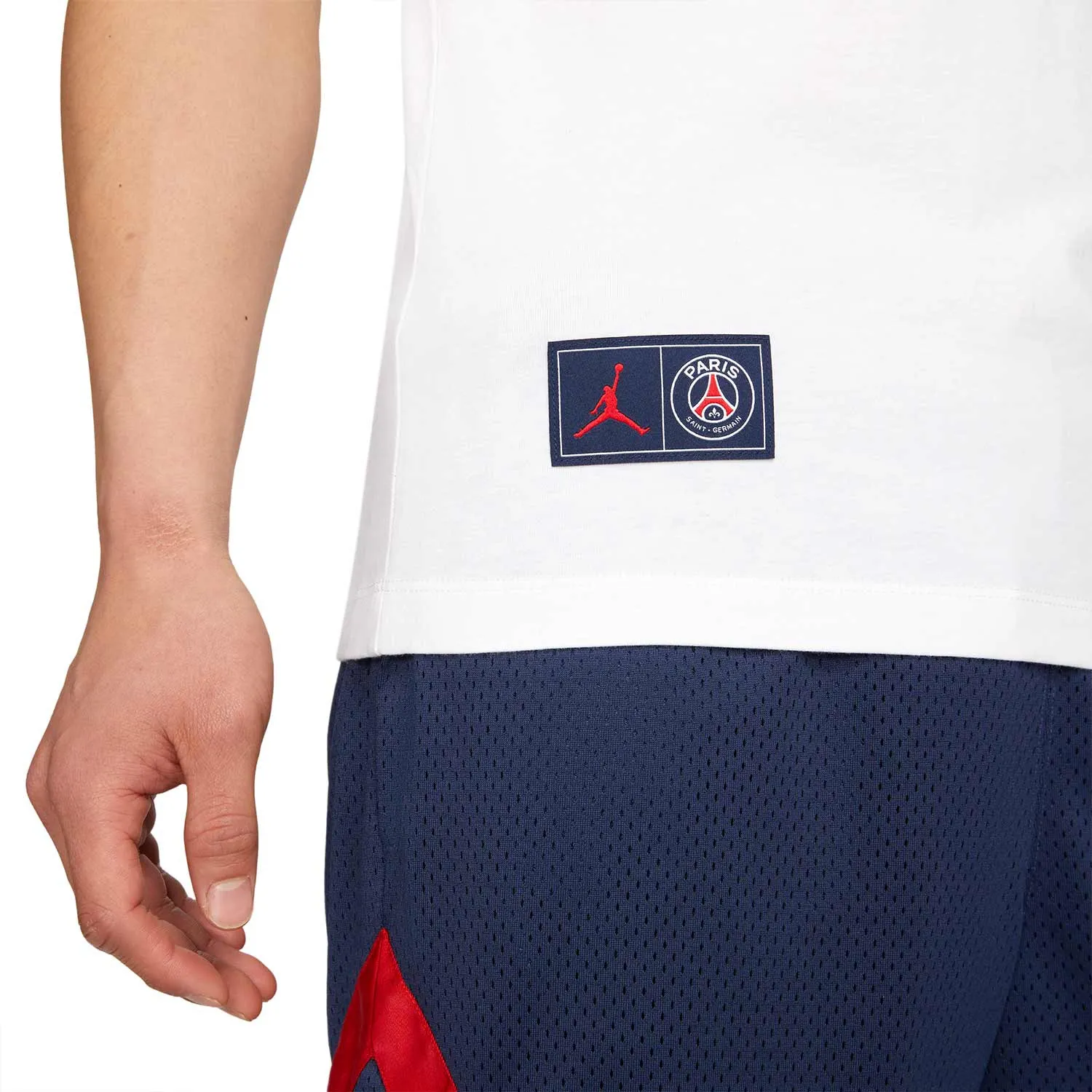 Camiseta algodón Nike PSG x Jordan Logo