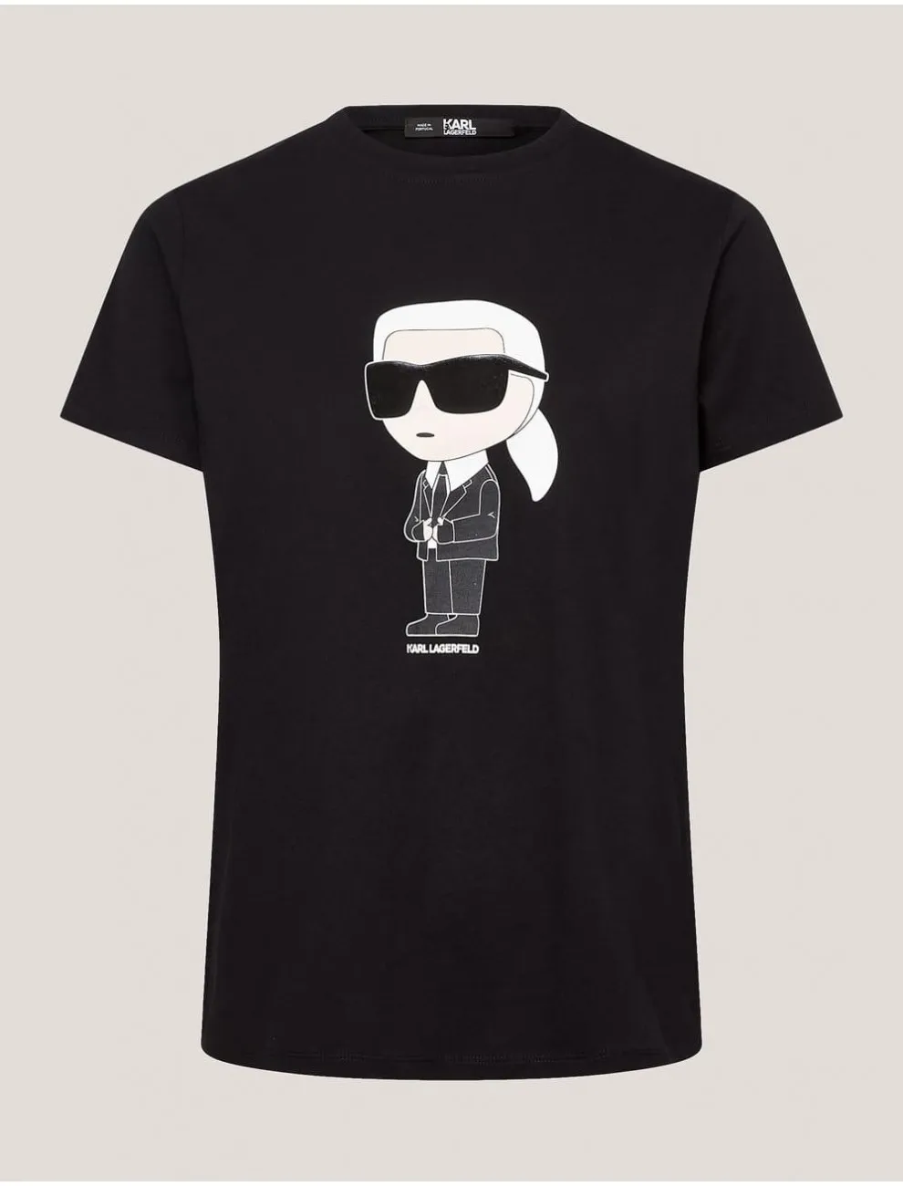 Camiseta Karl Lagerfed Ikonic 2.0 Karl T-shirt Negro