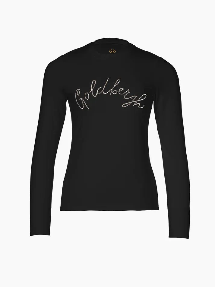 Camiseta manga larga Classic Negra Goldbergh