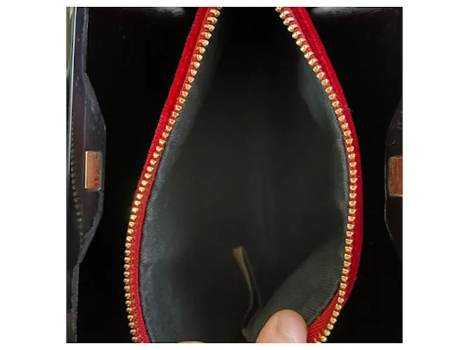 Clutch Perspex Charlotte Olympia para niñas en plástico negro 