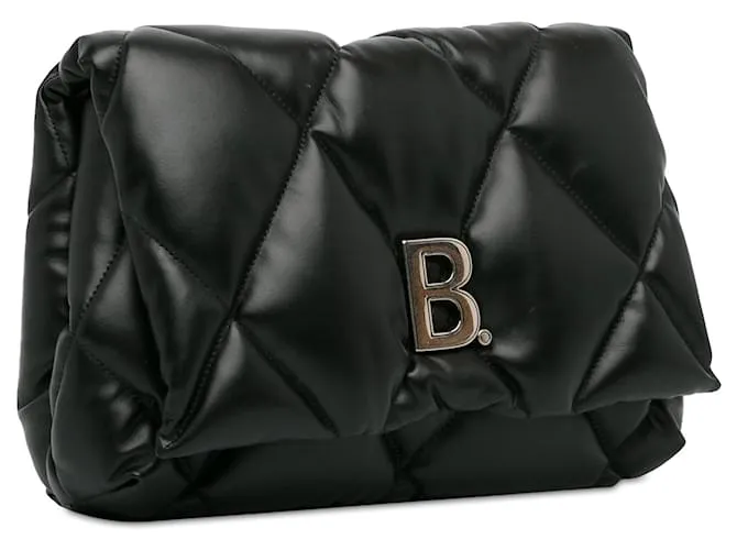 Clutch Puffy Touch negro de Balenciaga 