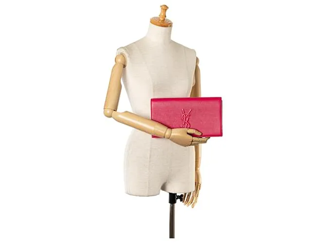 Clutch Rosa Belle De Jour Yves Saint Laurent 