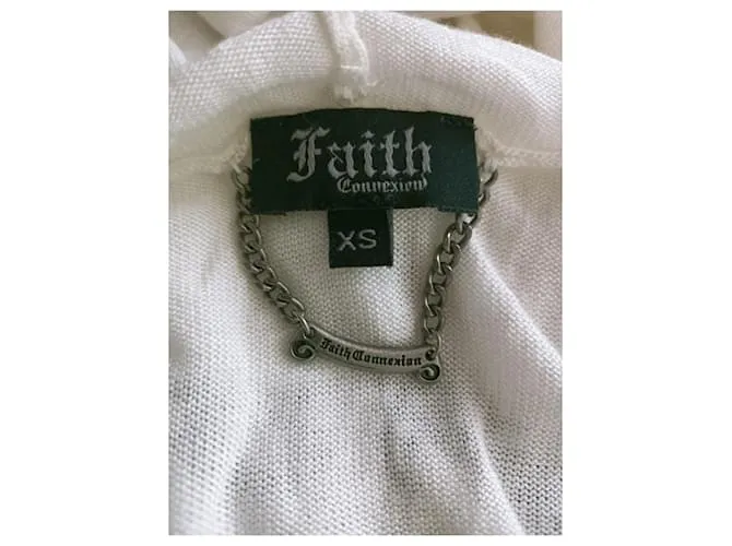 Faith Connexion Cárdigan largo Faith Connection Blanco 