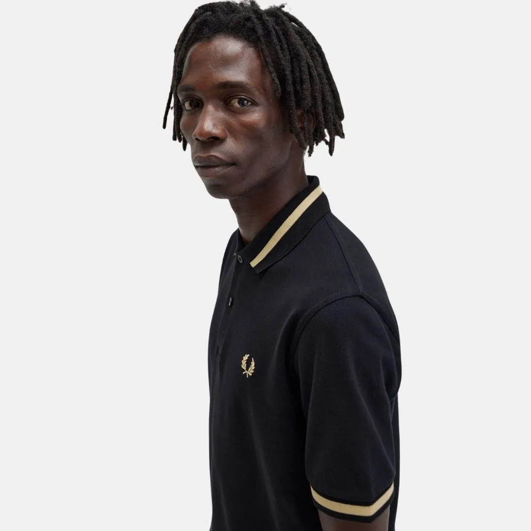 Fred Perry Polo M2 Black Champagne