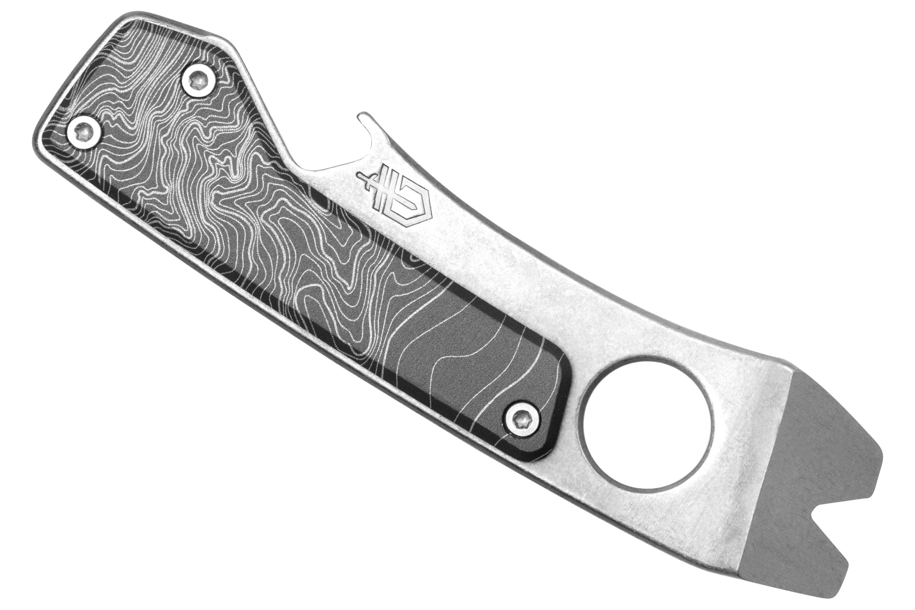 Gerber Chonk Topo Stonewashed, Black Aluminum 1064441 palanca