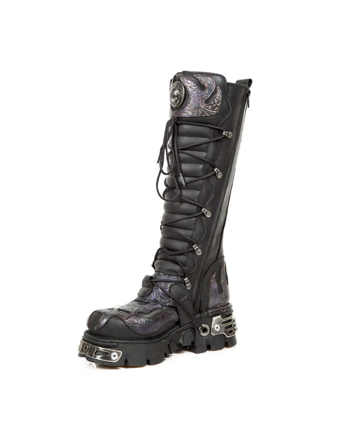 HIGH BOOT METALLIC M-272-CZ18