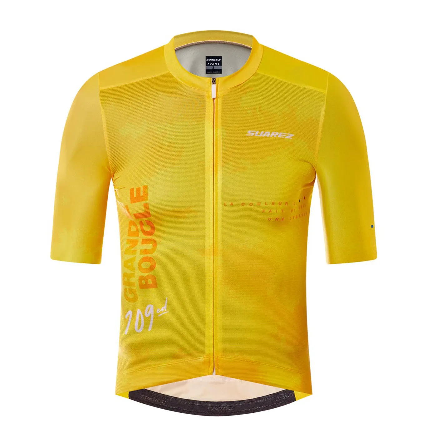 Jersey SUAREZ AVANT GRANDE BOUCLE Tour de France Hombre Amarillo Talla: XG