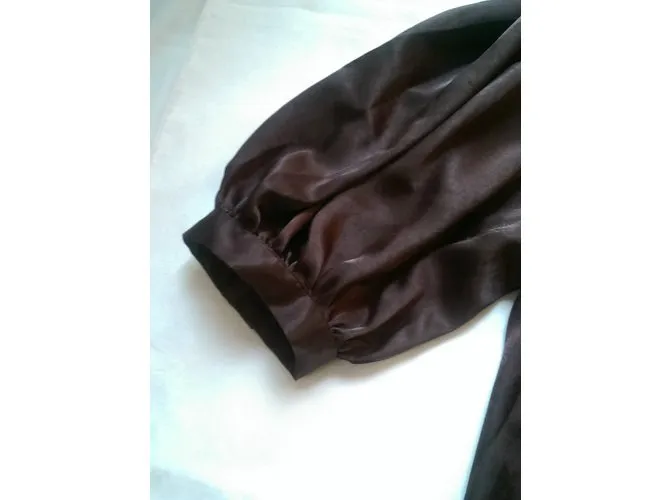 Maje Vestidos Marrón oscuro 