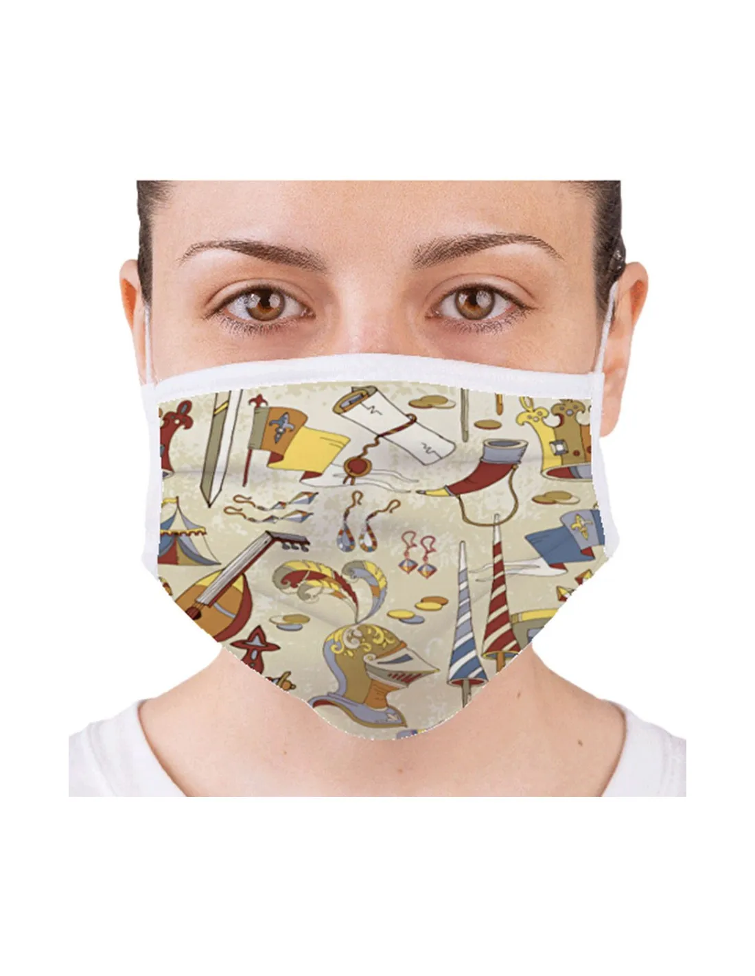 Mascarilla Medieval Reutilizable Homologada (para adultos)