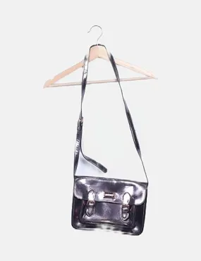 Mustang Bolso satchel morado irisado