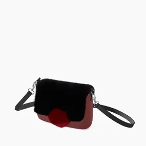 O pocket burdeos negro