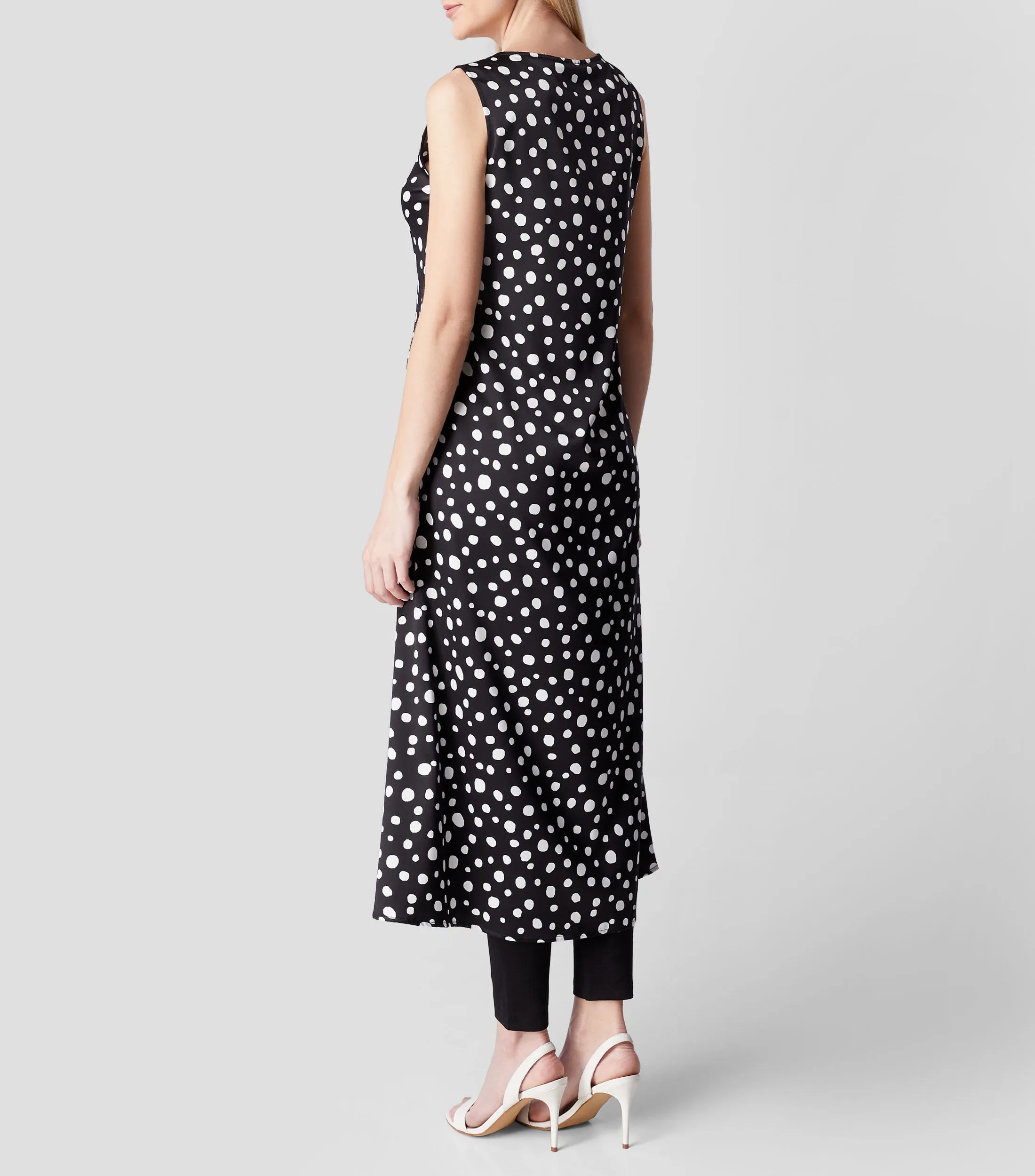 Octavia Túnica con polkadots sin mangas Mujer