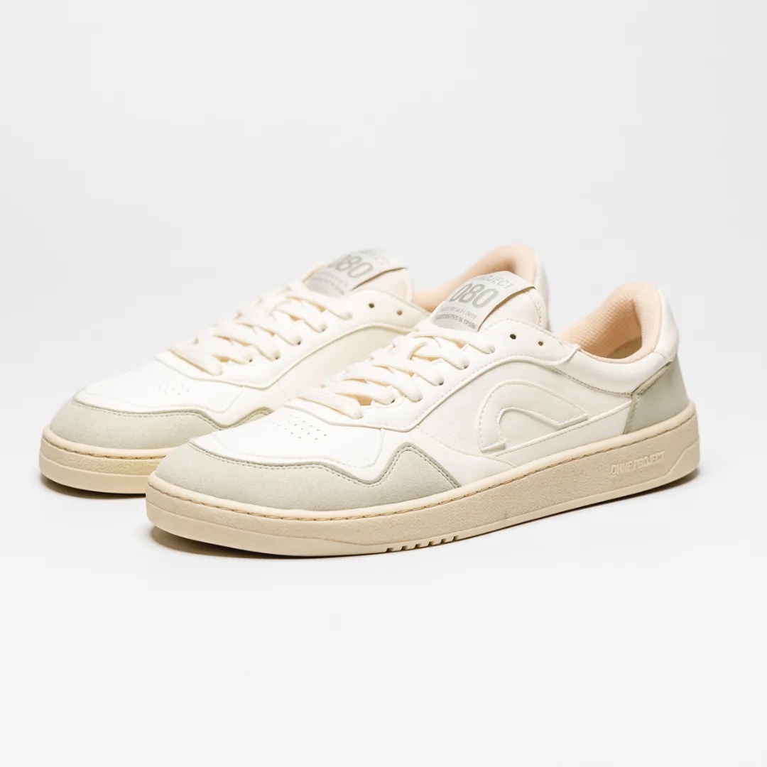 Ohne Project Heritage White – Project 080 Barefoot Sneaker