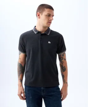 Polo con mini indio bordado para hombre