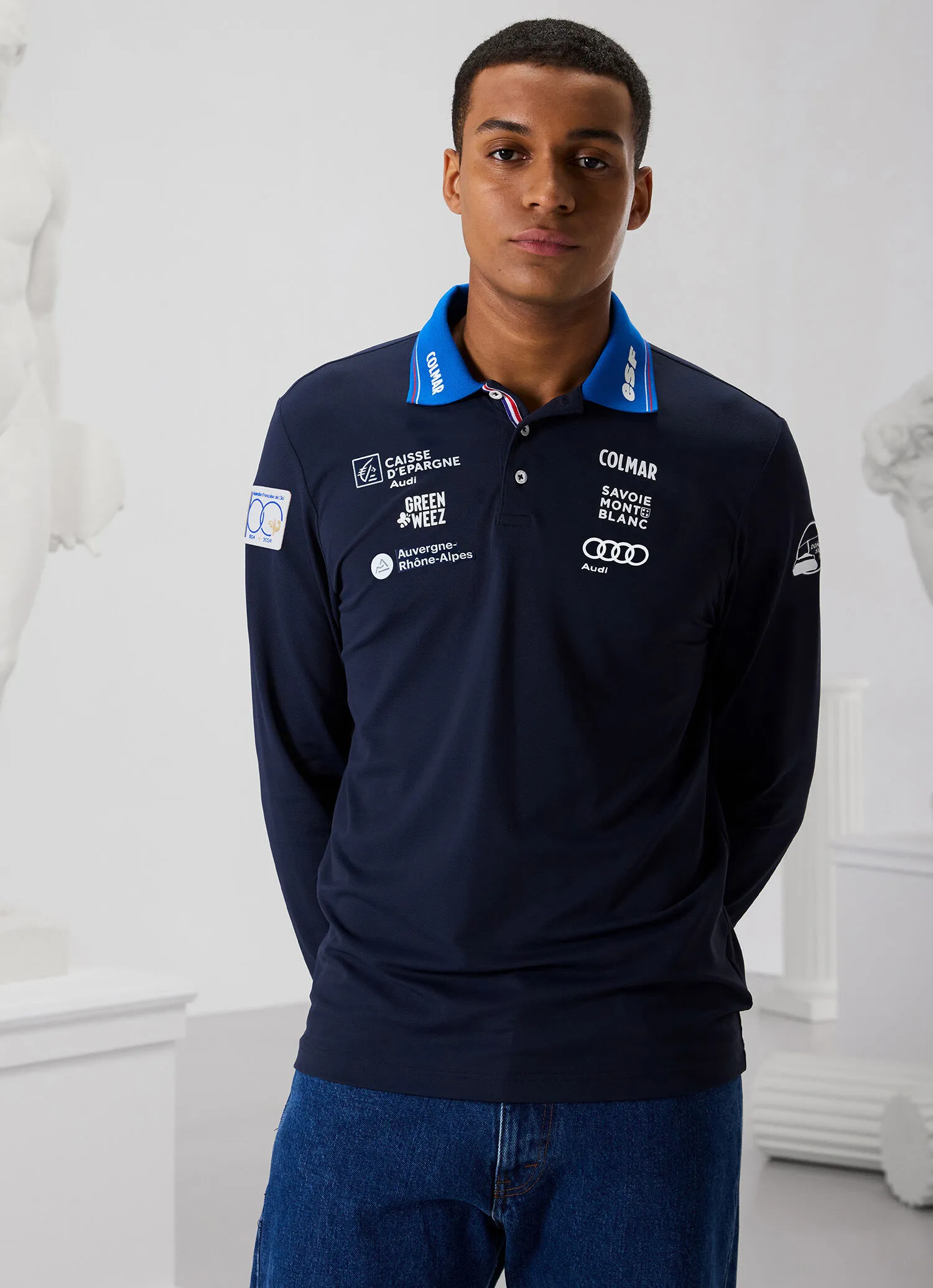 Polo oficial de la selección francesa