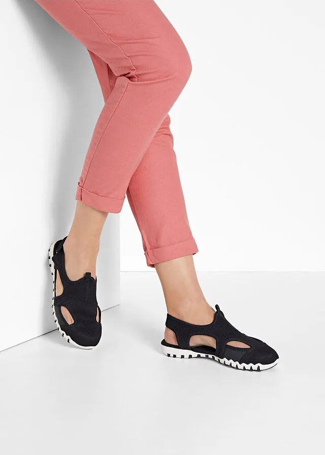 Sandalias para senderismo Negro-blanco