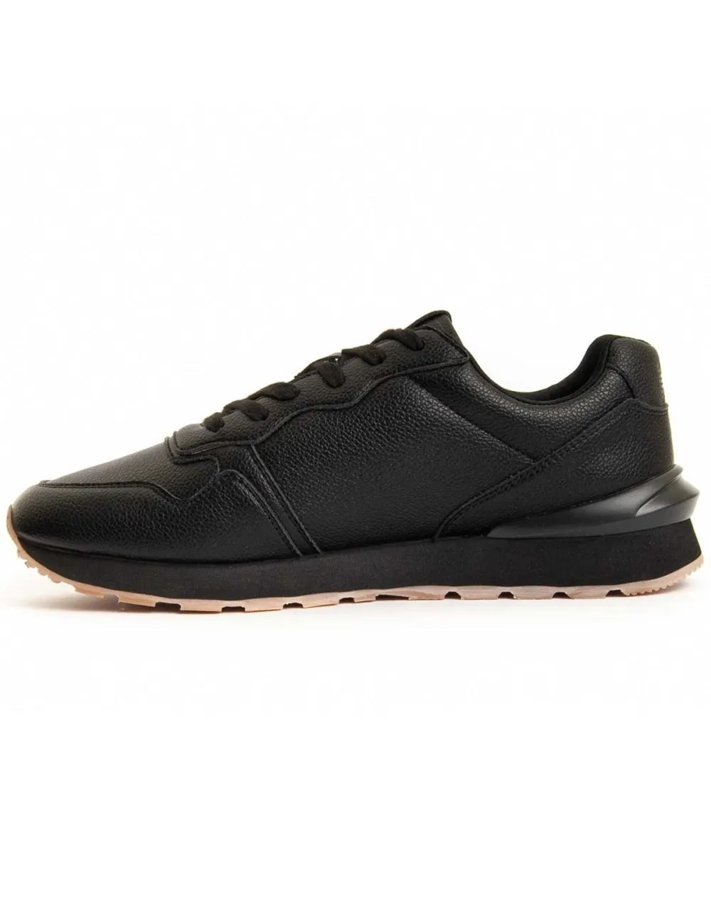 Sneaker Casual Para Hombre.  Montevita  Reeval2  95778 Negro
