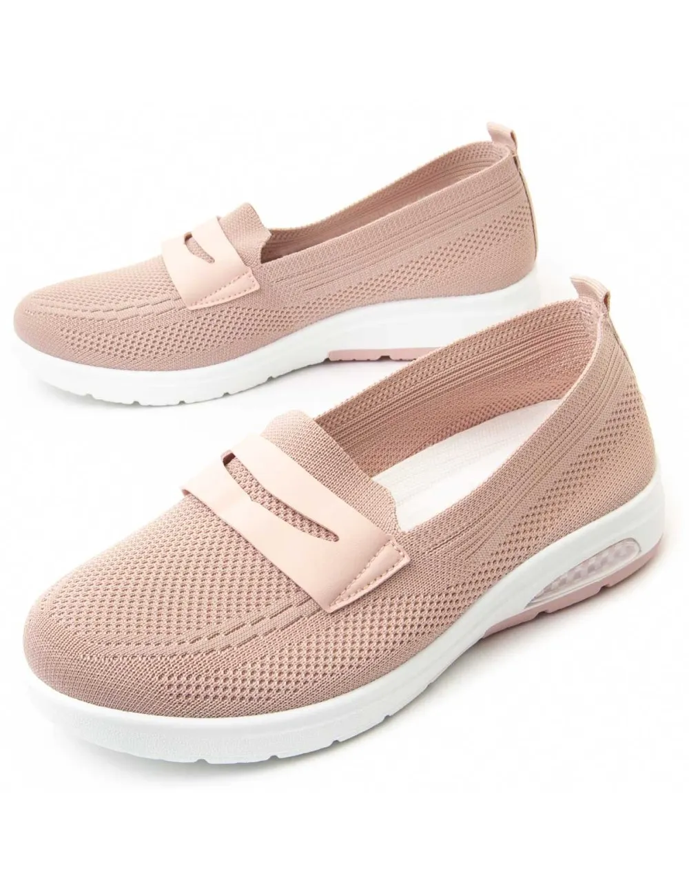 Sneaker Casual Para Mujer.  Montevita  Mimosport2  90473 Rosa