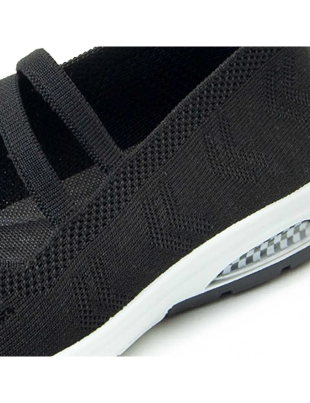 Sneaker Casual Para Mujer.  Montevita  Mimosport4  90481 Negro