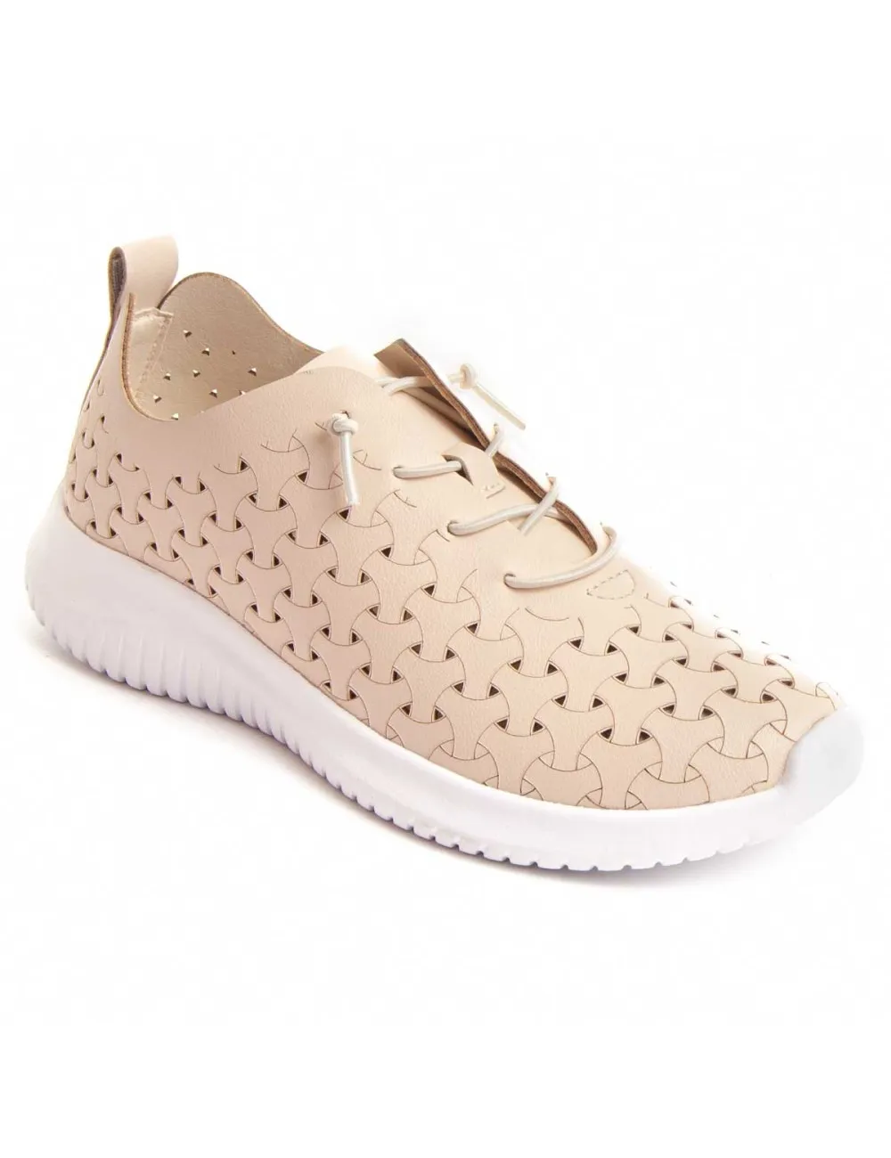 Sneaker Para Mujer  Montevita  Drillsport2  87210 Beige