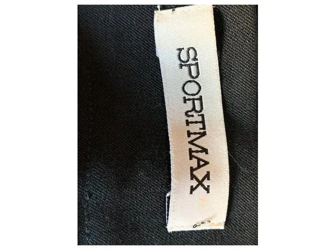 Sportmax VENDIMIA 90falda s Negro 