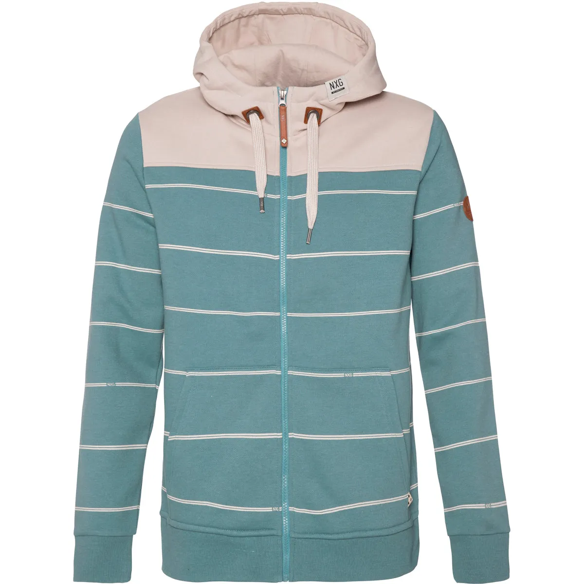 Sudadera Hombre Nxgoptimism Full Zip Hoody Protest Azul