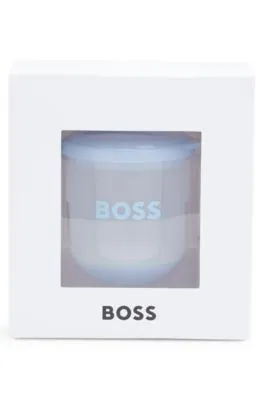 Taza para bebés con asas y logo en caja de regalo