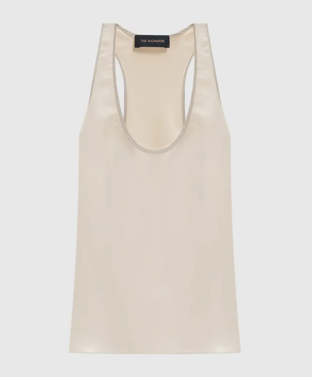 The Andamane Sally beige top