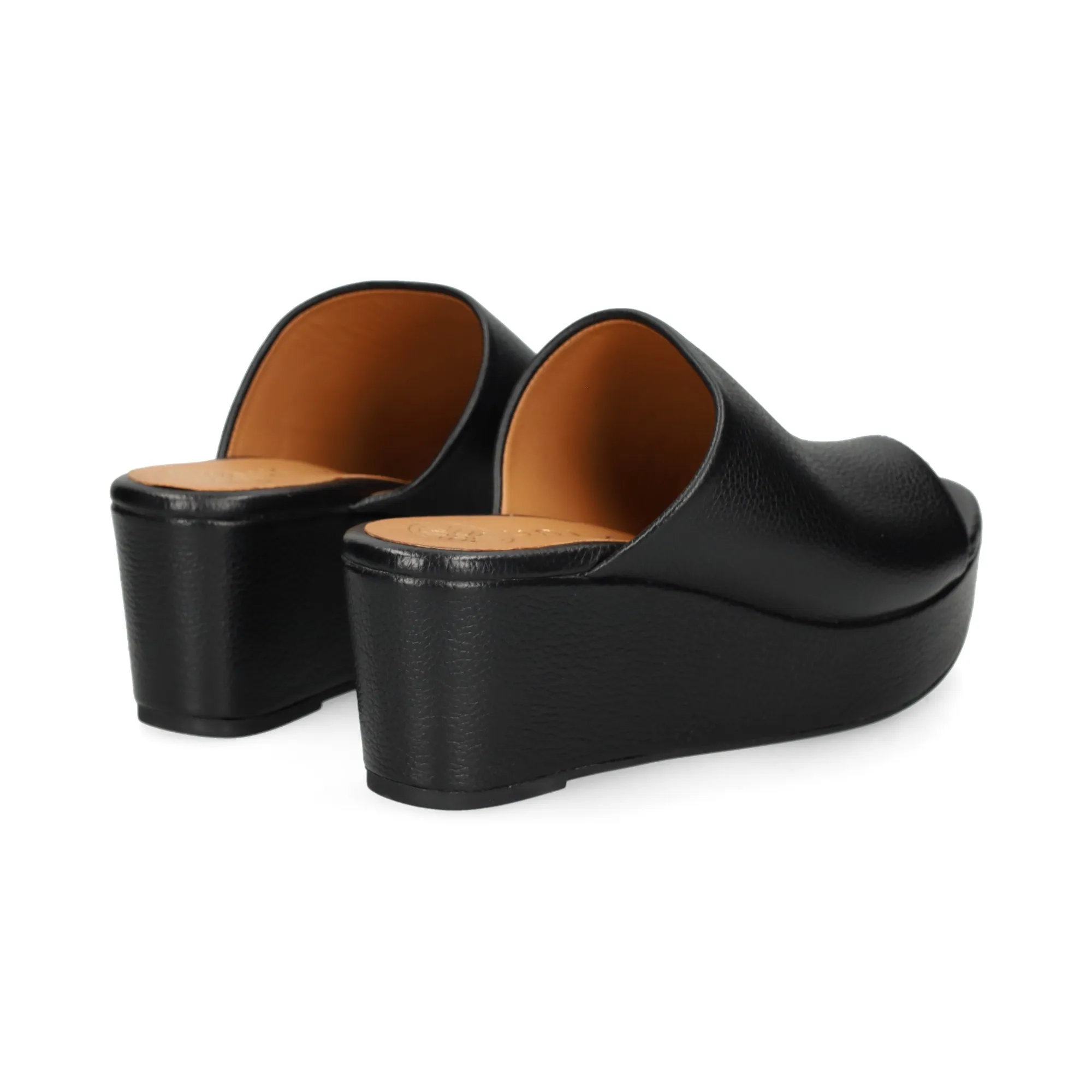UNISA Sandalias con plataforma de Mujer NEGRO