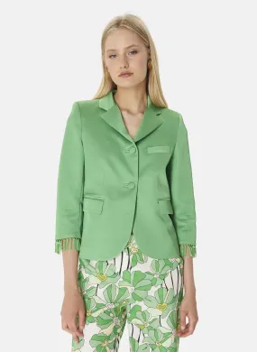 VALENSOLE - Chaqueta sastre recta en verde