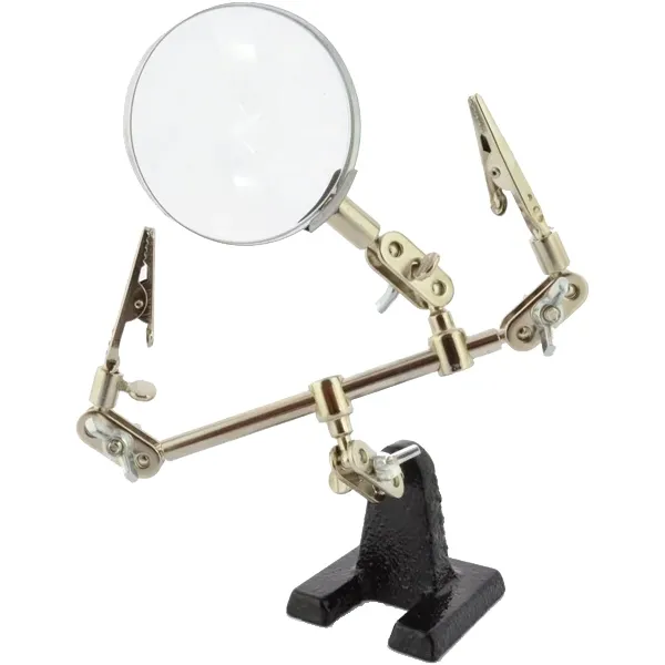Vorel - 73500 - Soporte de montaje con lupa, 62 mm