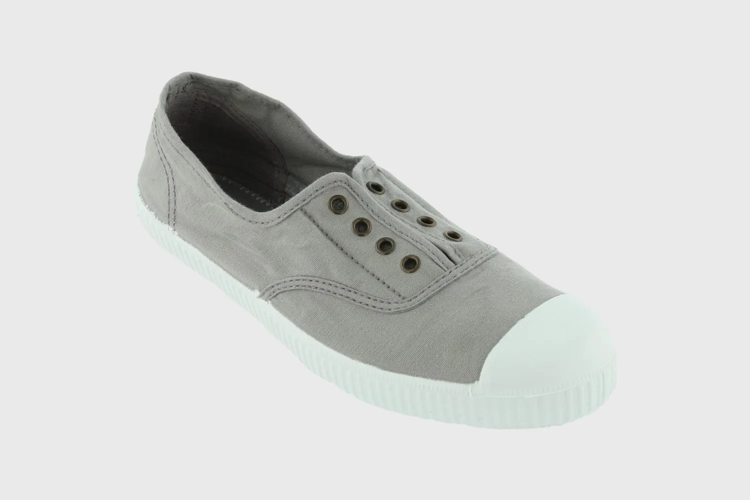 Zapatilla Victoria 6623 goma gris