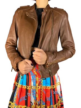 ZARA Chaqueta Cuero